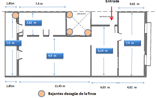 Piso regio a reformar en Rambla de Cataluña